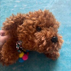 Brown Stuffed Dog Toy